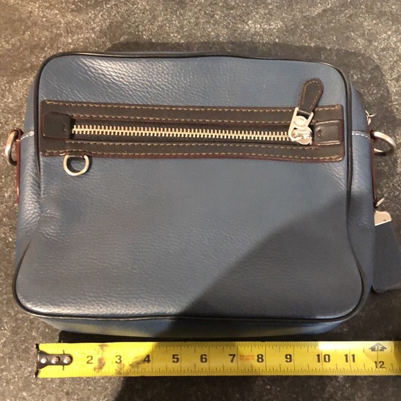 🛑SOLD🛑HTF Coach Dark Denim/Black Dylan Bag!! 🖤🖤 - Picture 10 of 12
